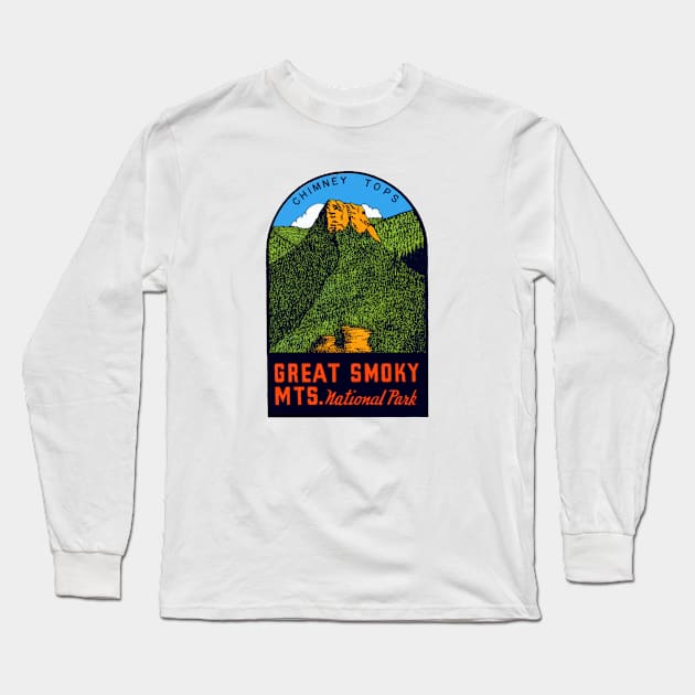 1960s Great Smoky Mountains National Park Long Sleeve T-Shirt by historicimage